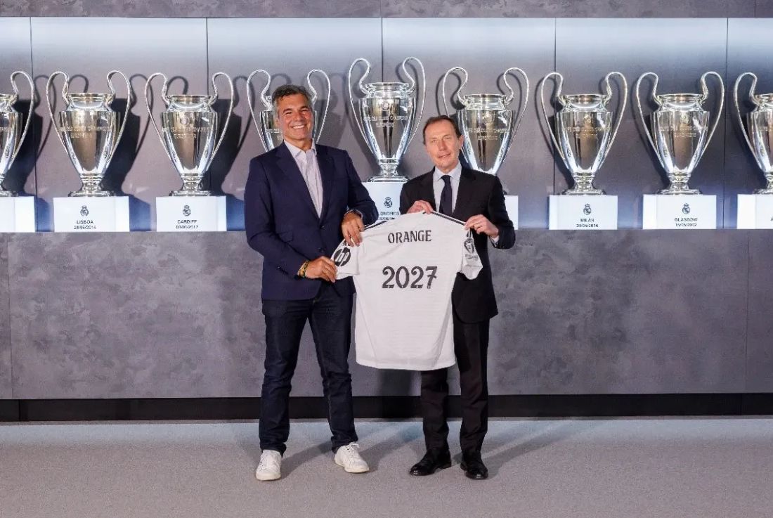 Orange llega a un acuerdo estratégico con el Real Madrid para convertirse en el nuevo socio de telecomunicaciones del club