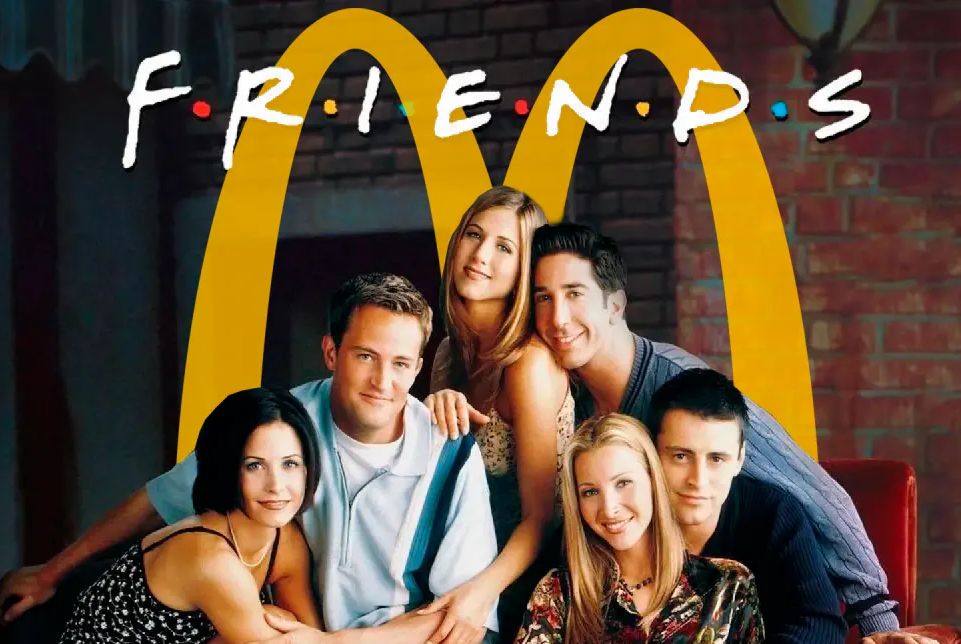 McDonald's recurre a la Nostalgia como estrategia de Marketing y ventas con un nuevo Happy Meal para adultos inspirado en "Friends"
